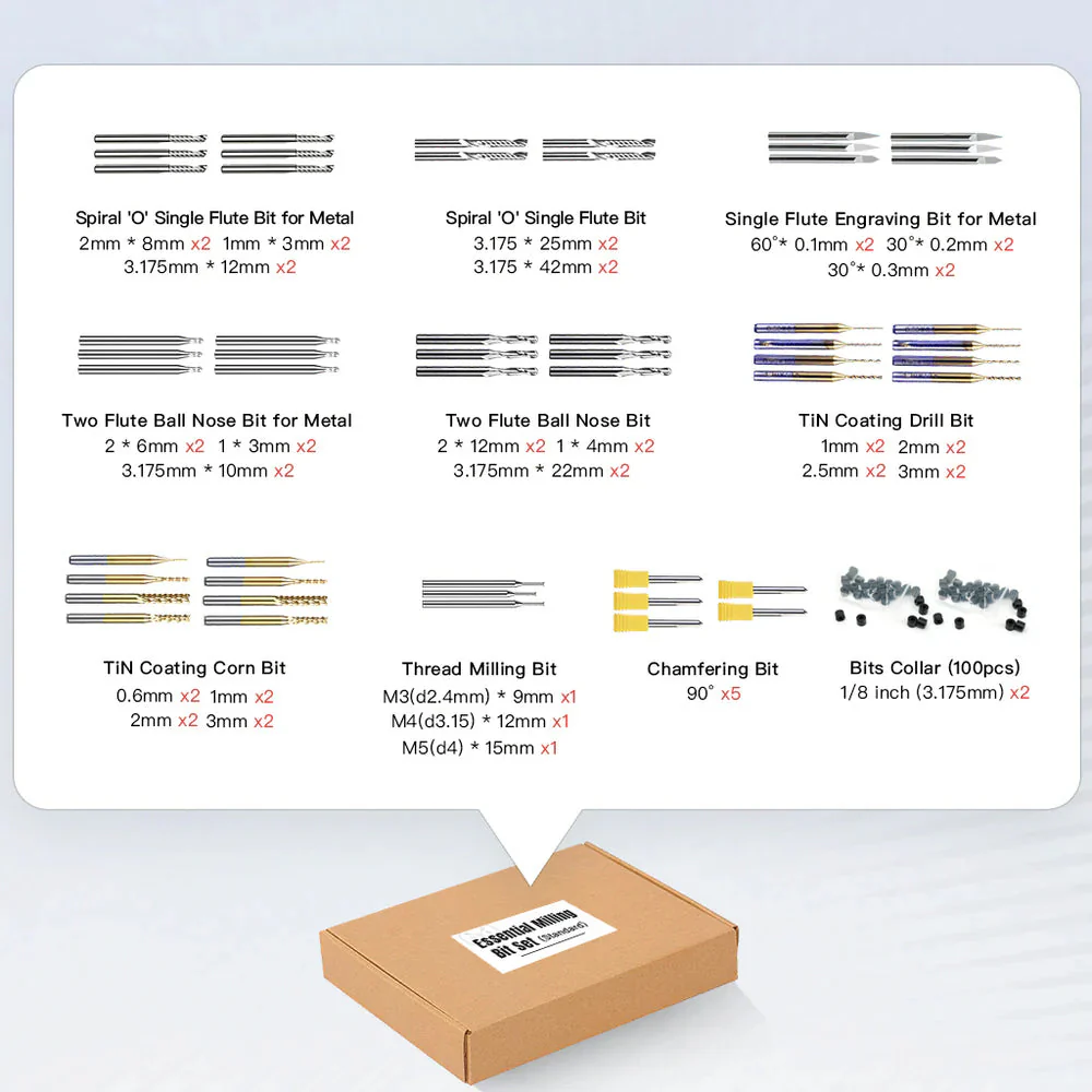 Essential Milling Bit Set - Image 2