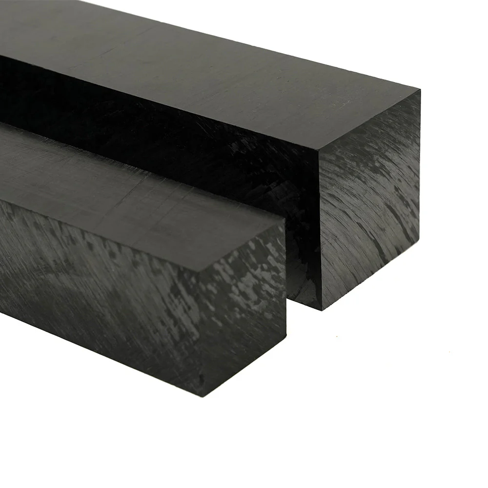 Black Delrin Block (2 pcs)